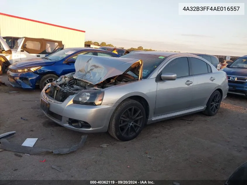 2010 Mitsubishi Galant Es/Se VIN: 4A32B3FF4AE016557 Lot: 40362119