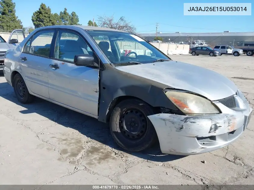2005 Mitsubishi Lancer Es VIN: JA3AJ26E15U053014 Lot: 41679770