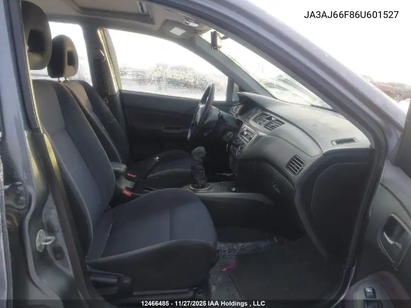 JA3AJ66F86U601527 2006 Mitsubishi Lancer