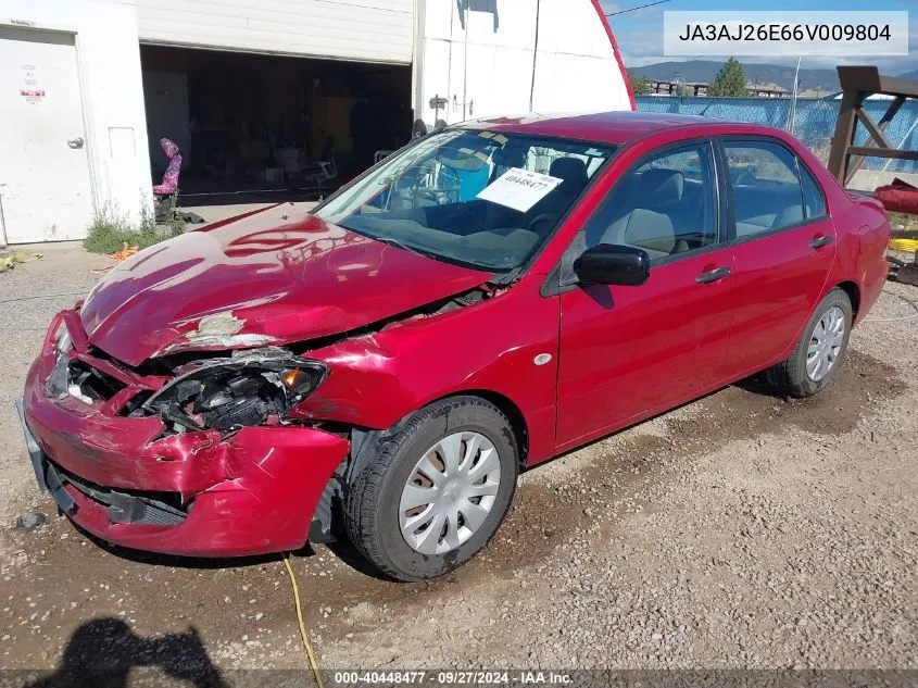 JA3AJ26E66V009804 2006 Mitsubishi Lancer Es/Se