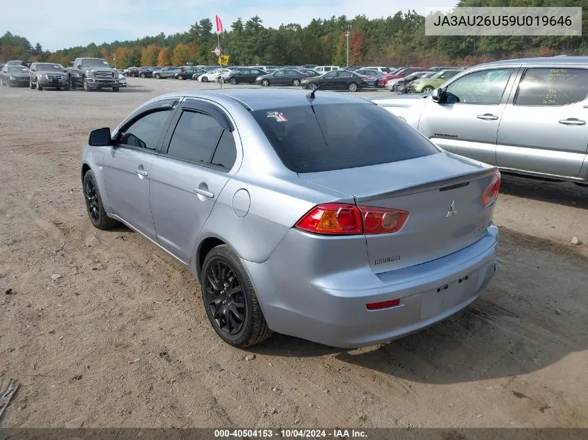 JA3AU26U59U019646 2009 Mitsubishi Lancer Es/Es-Sport