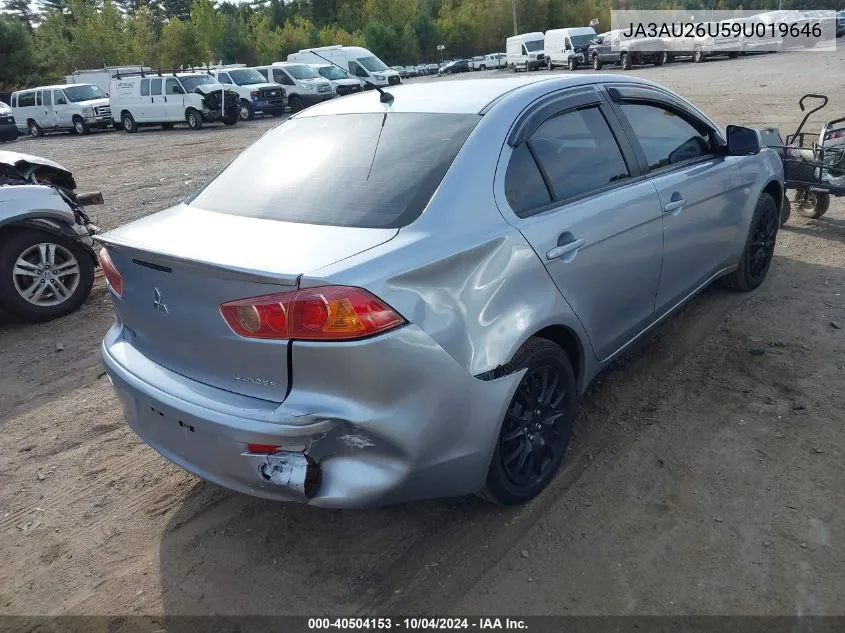 JA3AU26U59U019646 2009 Mitsubishi Lancer Es/Es-Sport