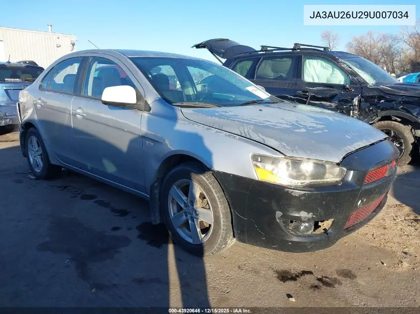 JA3AU26U29U007034 2009 Mitsubishi Lancer Es/Es-Sport