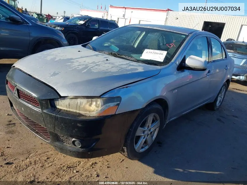 JA3AU26U29U007034 2009 Mitsubishi Lancer Es/Es-Sport