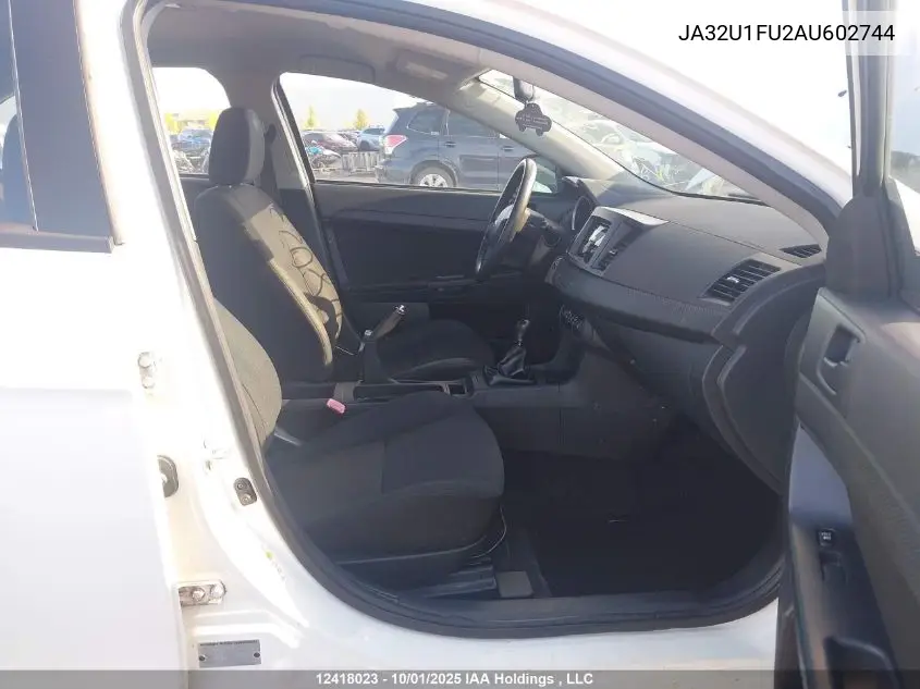 JA32U1FU2AU602744 2010 Mitsubishi Lancer De
