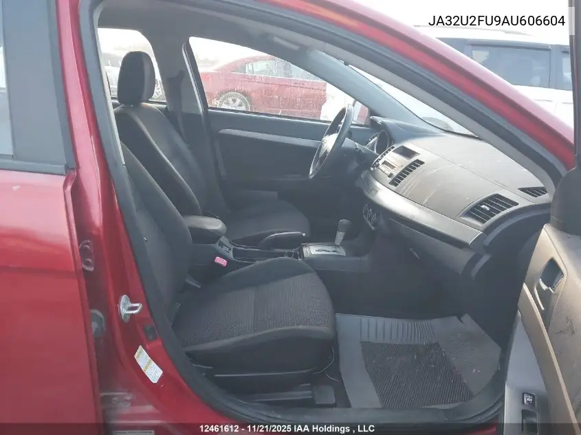 JA32U2FU9AU606604 2010 Mitsubishi Lancer Se