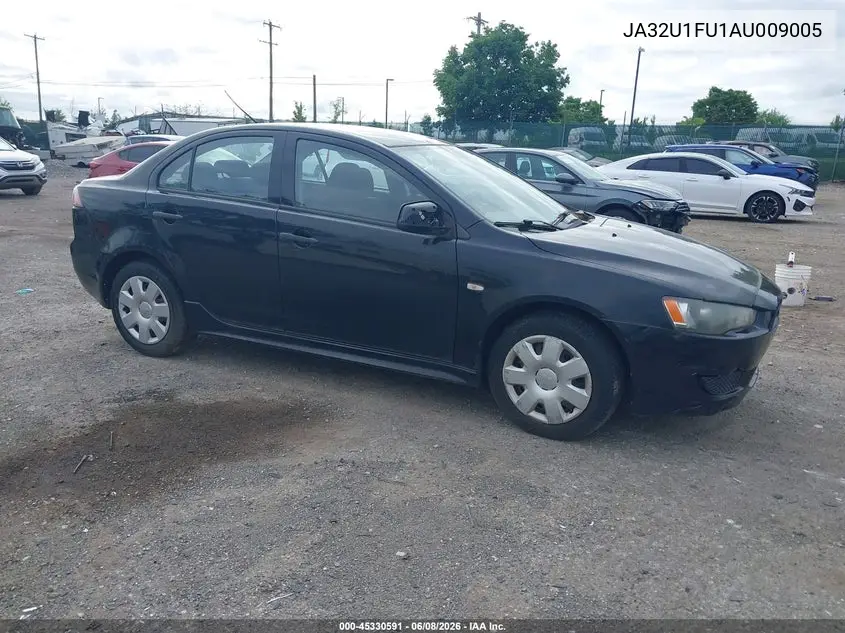 2010 Mitsubishi Lancer De VIN: JA32U1FU1AU009005 Lot: 45330591