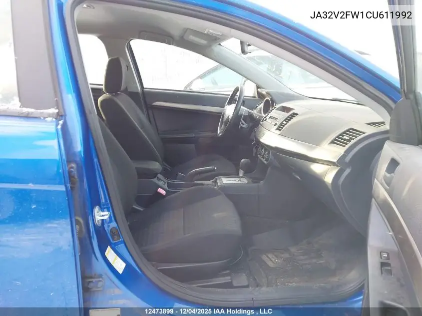 JA32V2FW1CU611992 2012 Mitsubishi Lancer Se Awc
