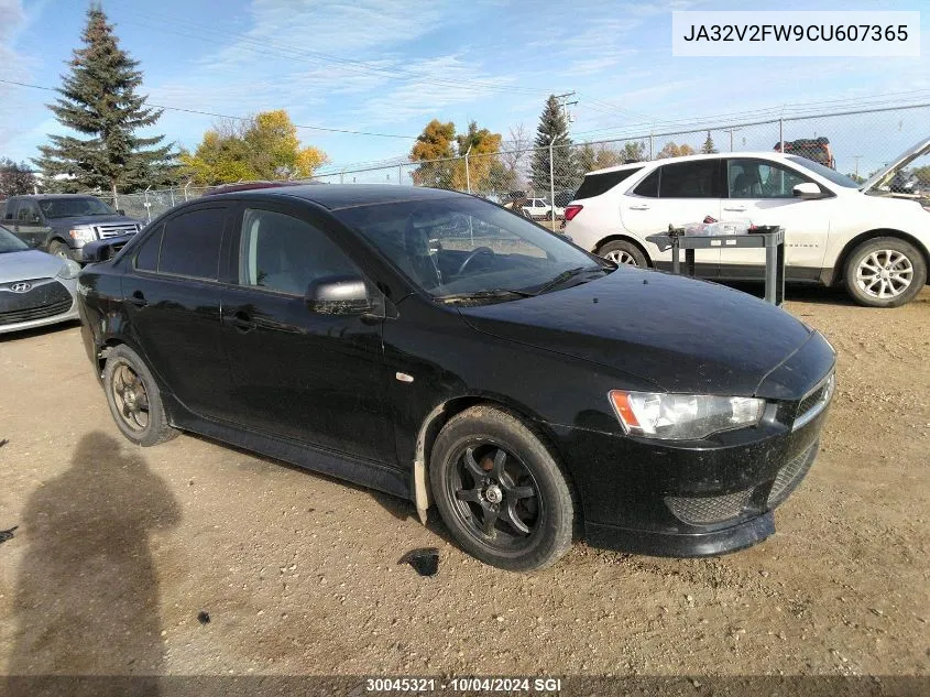 JA32V2FW9CU607365 2012 Mitsubishi Lancer Se