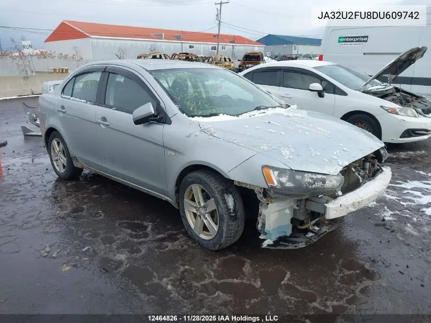 JA32U2FU8DU609742 2013 Mitsubishi Lancer Es/Es Sport