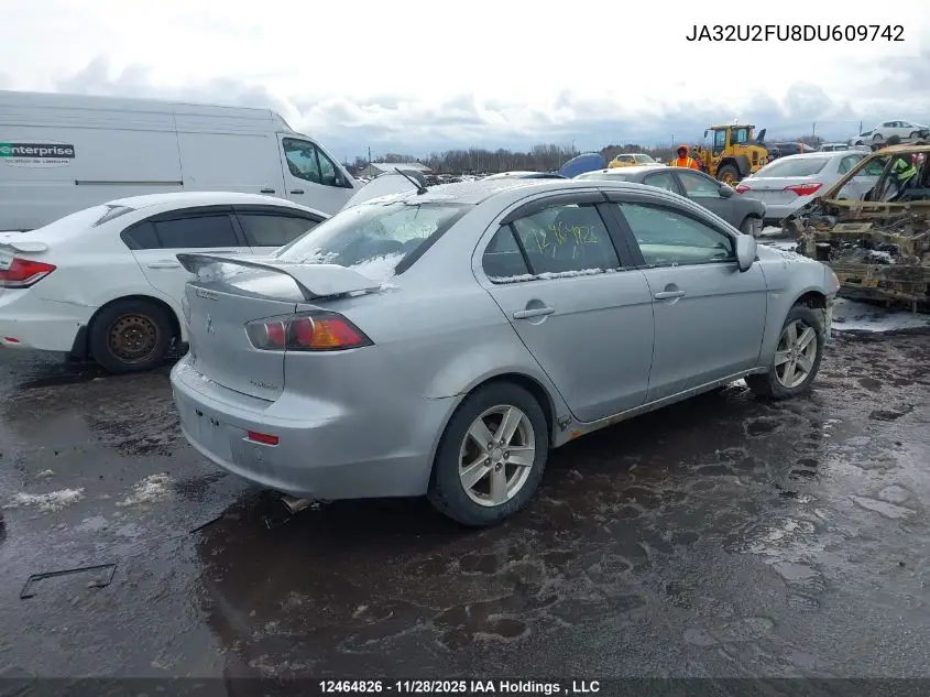 JA32U2FU8DU609742 2013 Mitsubishi Lancer Es/Es Sport