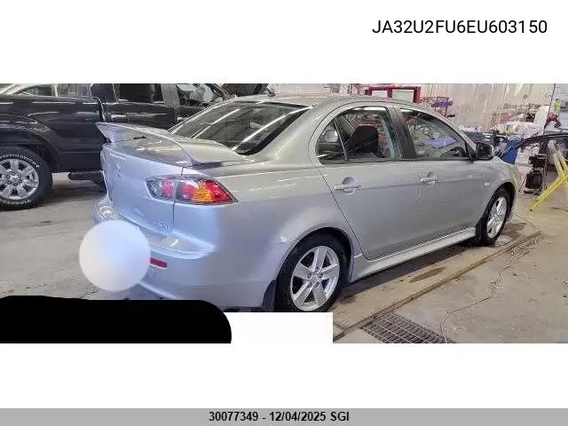 JA32U2FU6EU603150 2014 Mitsubishi Lancer