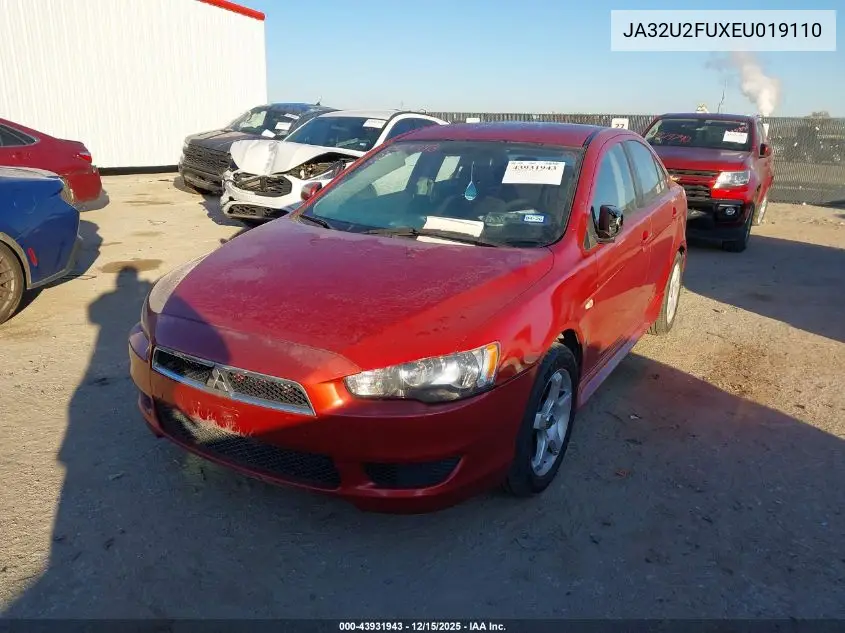 JA32U2FUXEU019110 2014 Mitsubishi Lancer Es