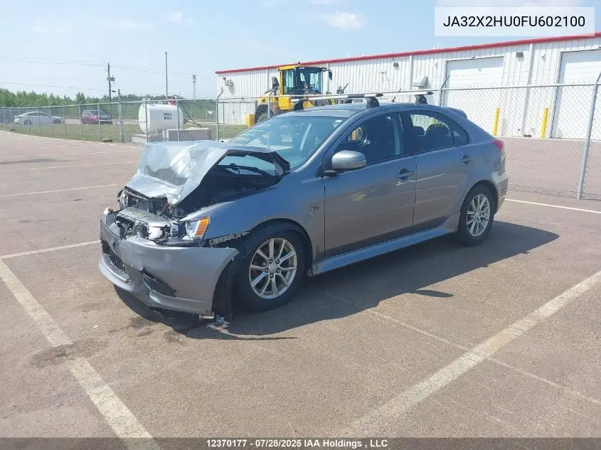 JA32X2HU0FU602100 2015 Mitsubishi Lancer Sportback Se