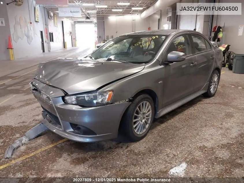 JA32V2FW1FU604500 2015 Mitsubishi Lancer Se