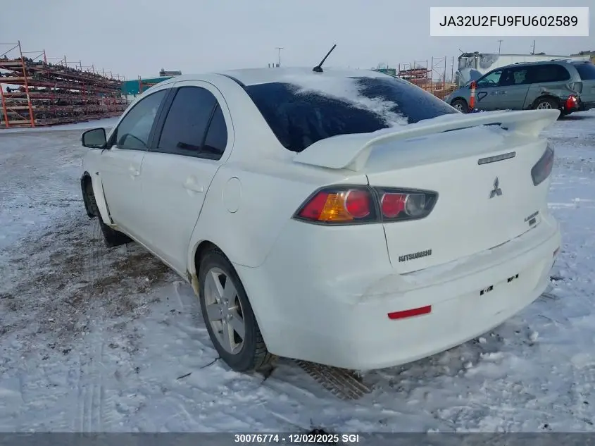 JA32U2FU9FU602589 2015 Mitsubishi Lancer Es
