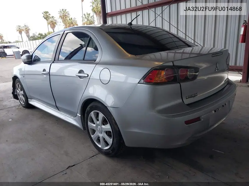 2015 Mitsubishi Lancer Es VIN: JA32U2FU9FU014868 Lot: 45251401