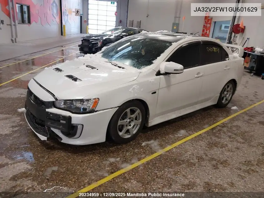 JA32V2FW1GU601629 2016 Mitsubishi Lancer Se