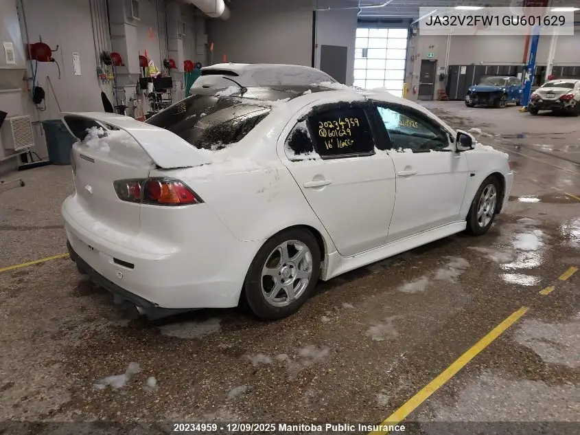 JA32V2FW1GU601629 2016 Mitsubishi Lancer Se