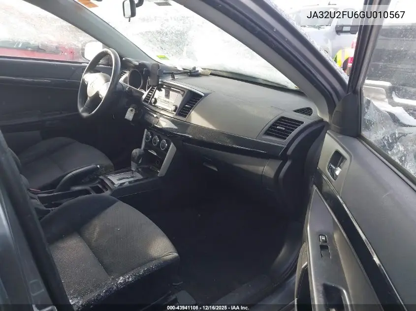 JA32U2FU6GU010567 2016 Mitsubishi Lancer Es