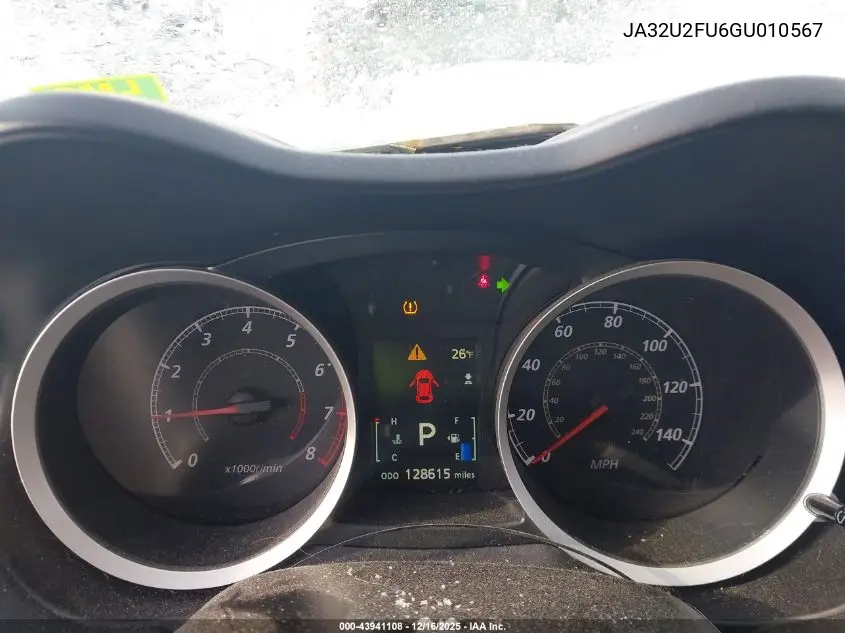 JA32U2FU6GU010567 2016 Mitsubishi Lancer Es