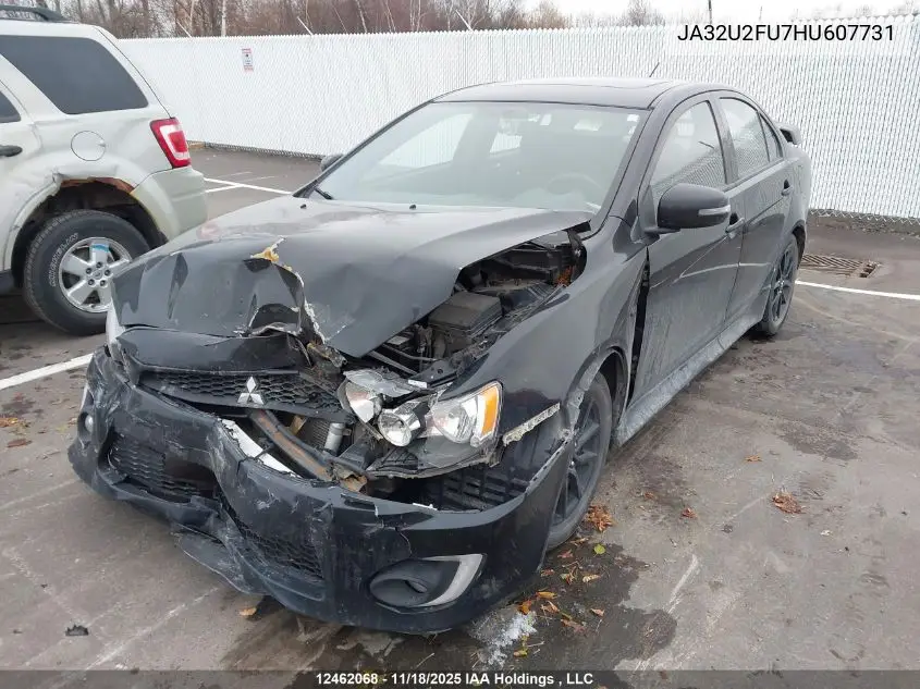 JA32U2FU7HU607731 2017 Mitsubishi Lancer Es