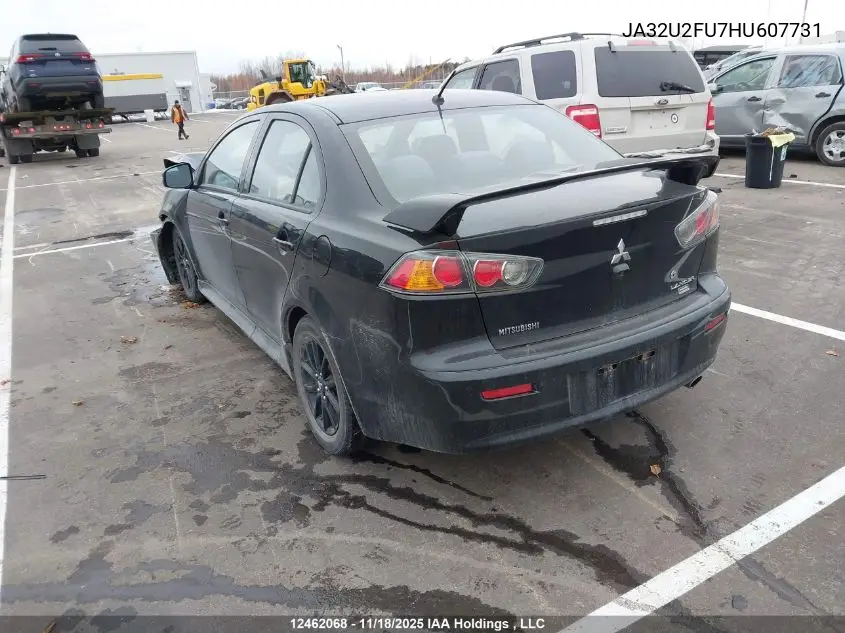 JA32U2FU7HU607731 2017 Mitsubishi Lancer Es