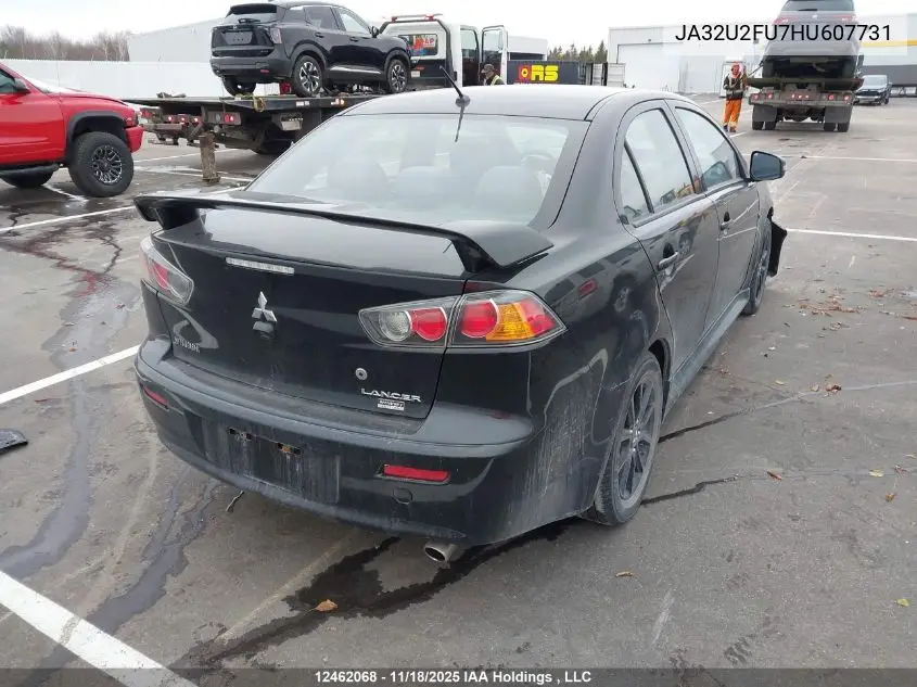 JA32U2FU7HU607731 2017 Mitsubishi Lancer Es
