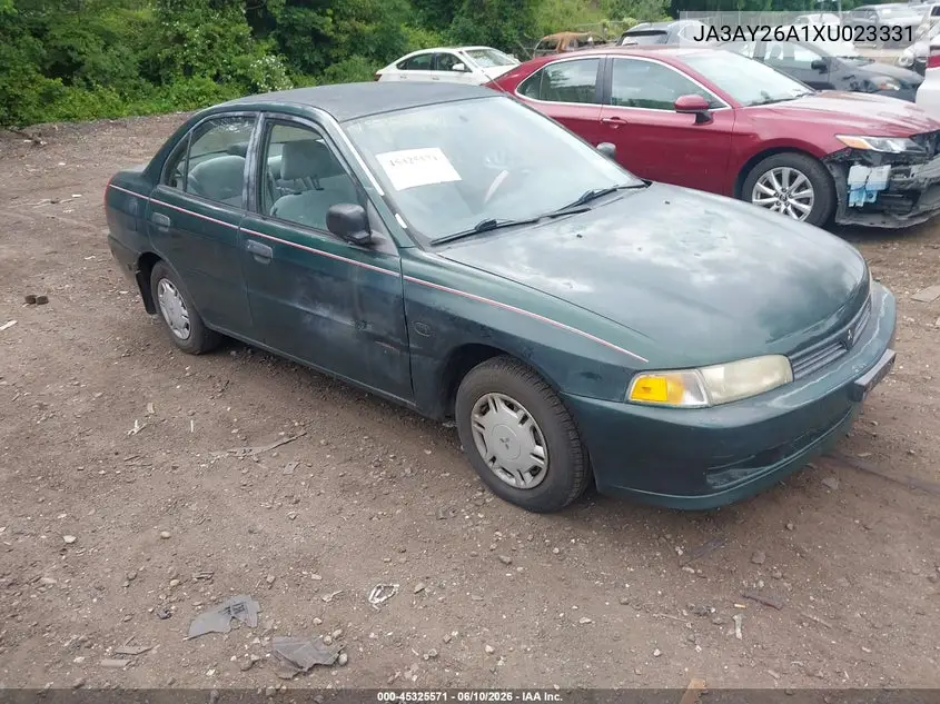 1999 Mitsubishi Mirage De VIN: JA3AY26A1XU023331 Lot: 45325571