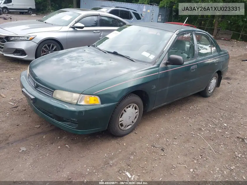 1999 Mitsubishi Mirage De VIN: JA3AY26A1XU023331 Lot: 45325571