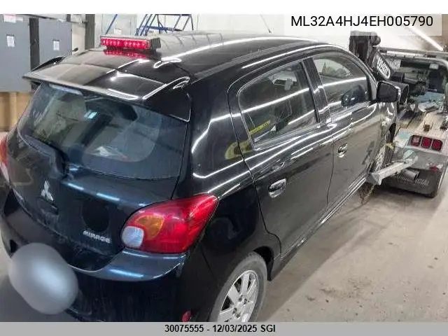 ML32A4HJ4EH005790 2014 Mitsubishi Mirage Es