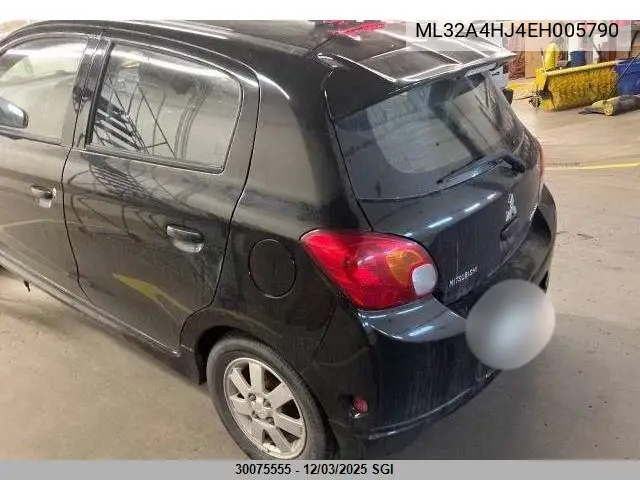 ML32A4HJ4EH005790 2014 Mitsubishi Mirage Es