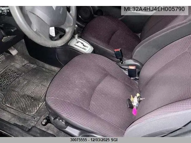ML32A4HJ4EH005790 2014 Mitsubishi Mirage Es