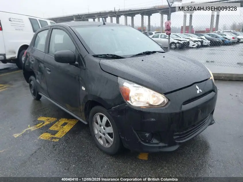 ML32A4HJ3EH009328 2014 Mitsubishi Mirage Es