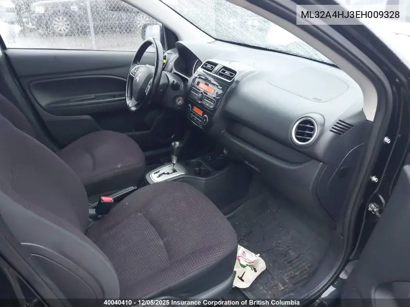 ML32A4HJ3EH009328 2014 Mitsubishi Mirage Es