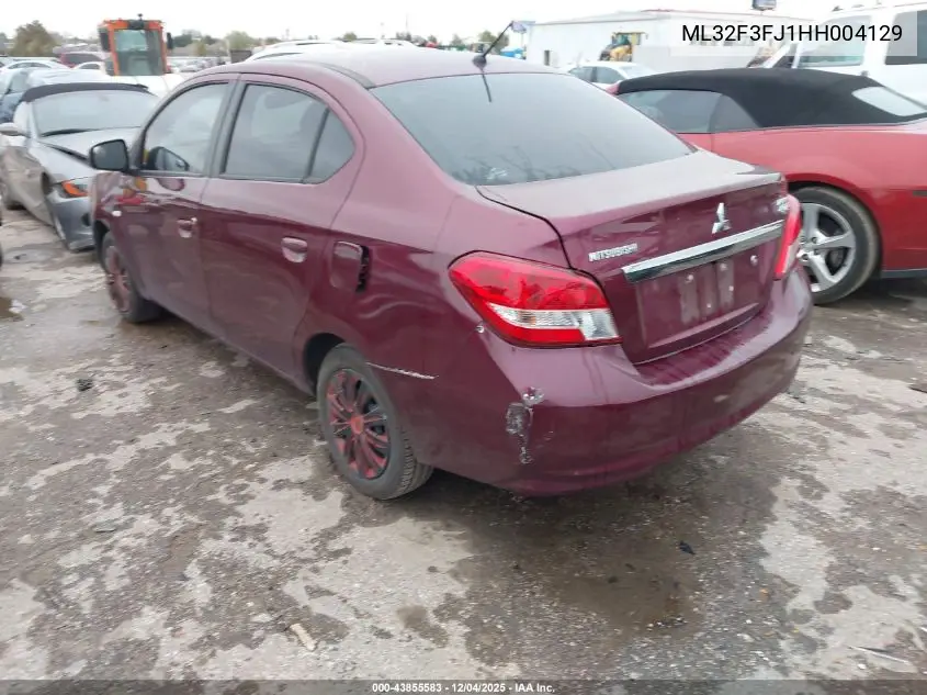 ML32F3FJ1HH004129 2017 Mitsubishi Mirage G4 Es