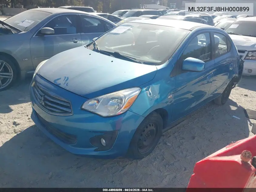 ML32F3FJ8HH000899 2017 Mitsubishi Mirage G4 Es