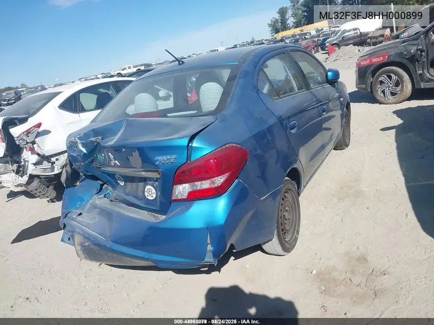 ML32F3FJ8HH000899 2017 Mitsubishi Mirage G4 Es