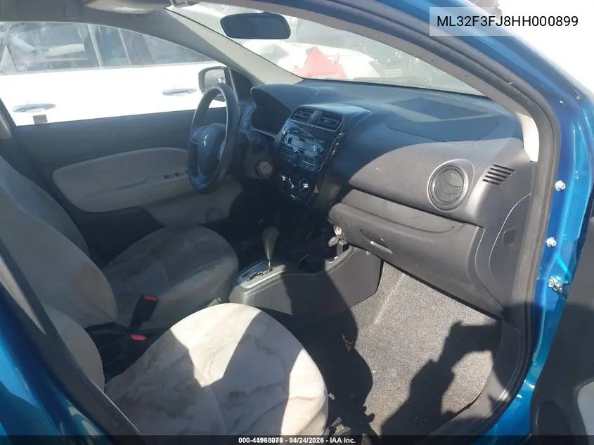ML32F3FJ8HH000899 2017 Mitsubishi Mirage G4 Es
