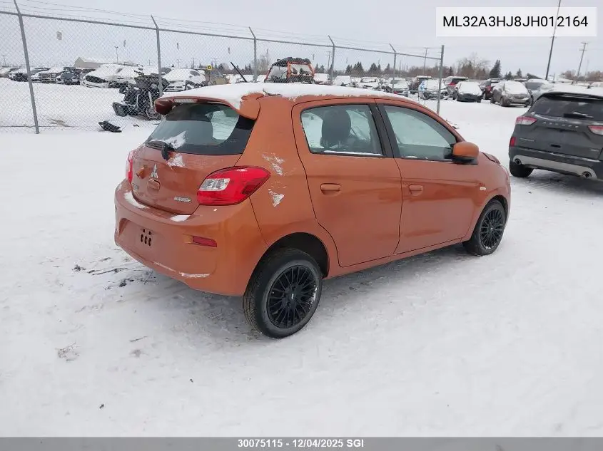 ML32A3HJ8JH012164 2018 Mitsubishi Mirage Es