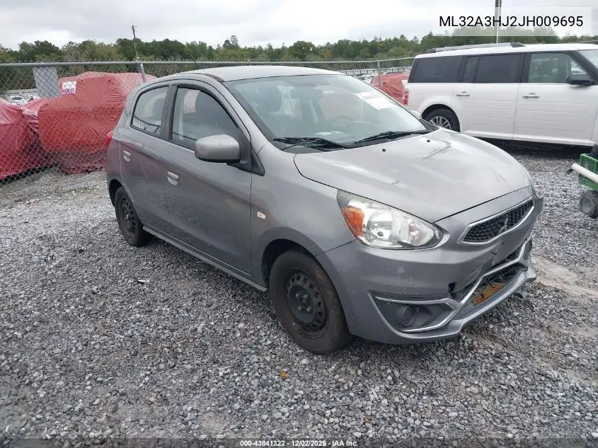 ML32A3HJ2JH009695 2018 Mitsubishi Mirage Es