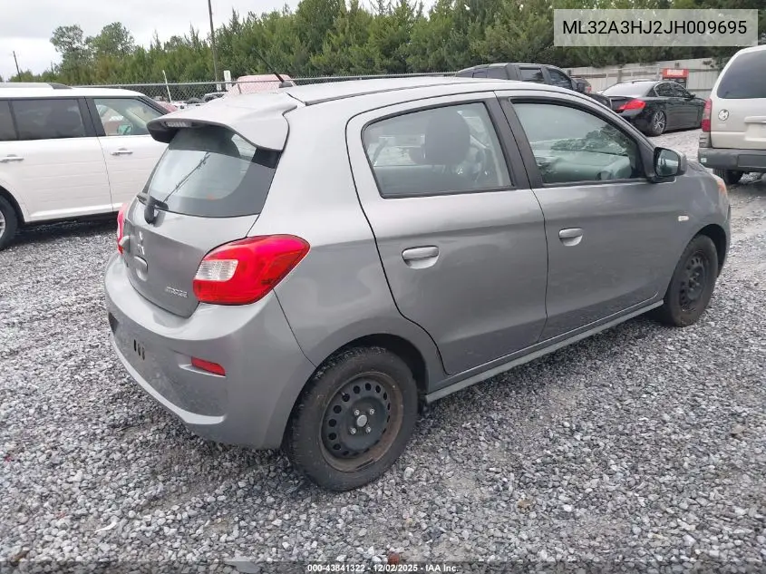 ML32A3HJ2JH009695 2018 Mitsubishi Mirage Es