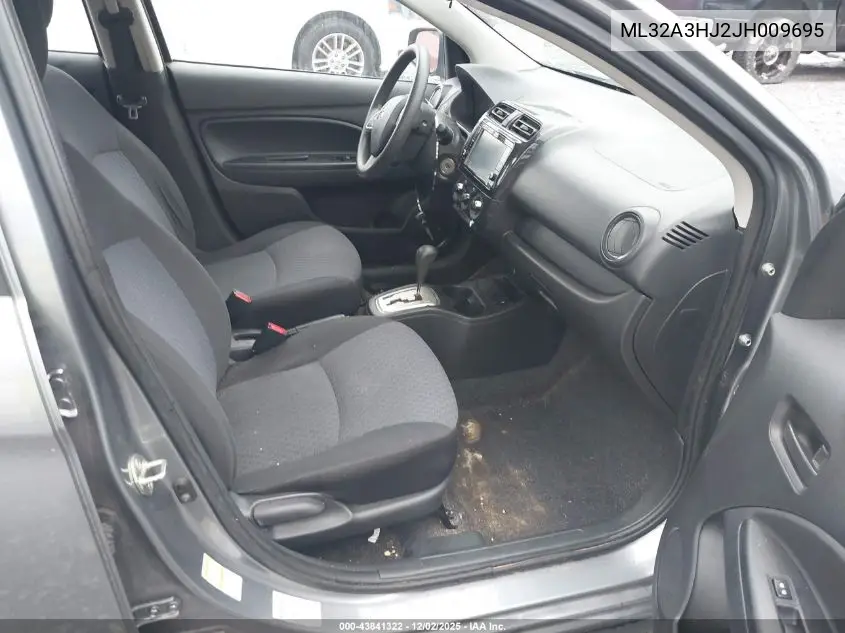 ML32A3HJ2JH009695 2018 Mitsubishi Mirage Es