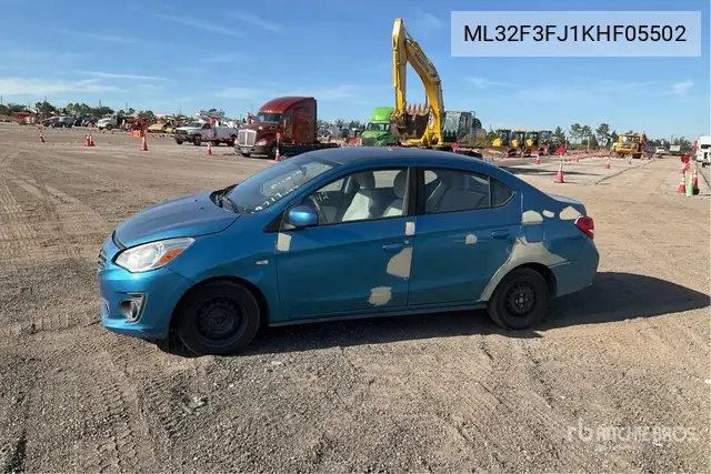ML32F3FJ1KHF05502 2019 Mitsubishi Mirage 2019 Mitsubishi Mirage Automobile