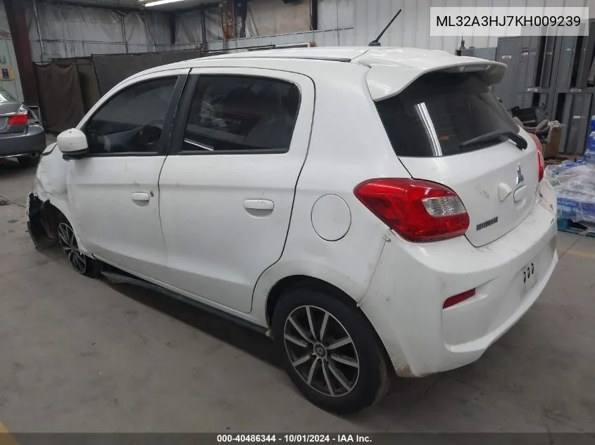 ML32A3HJ7KH009239 2019 Mitsubishi Mirage Rf