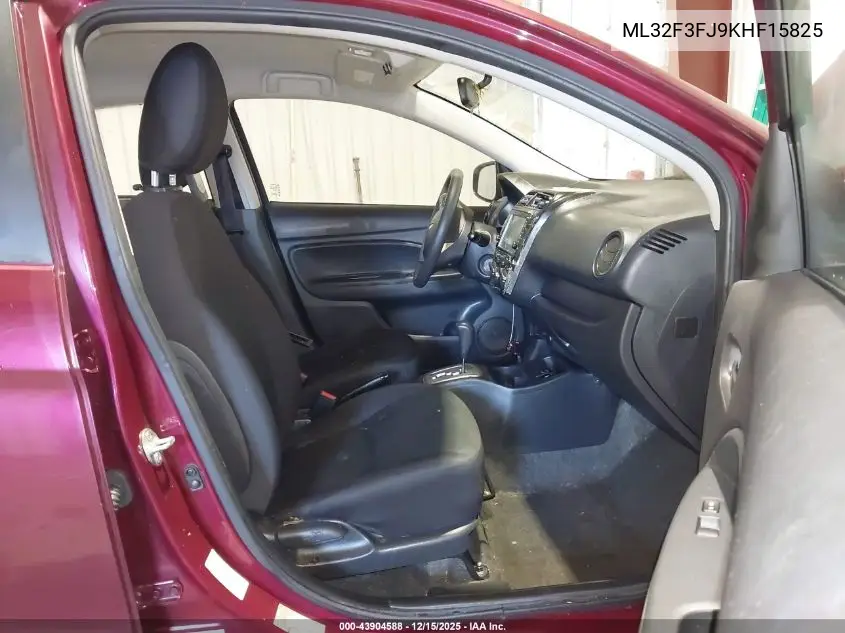 ML32F3FJ9KHF15825 2019 Mitsubishi Mirage G4 Es