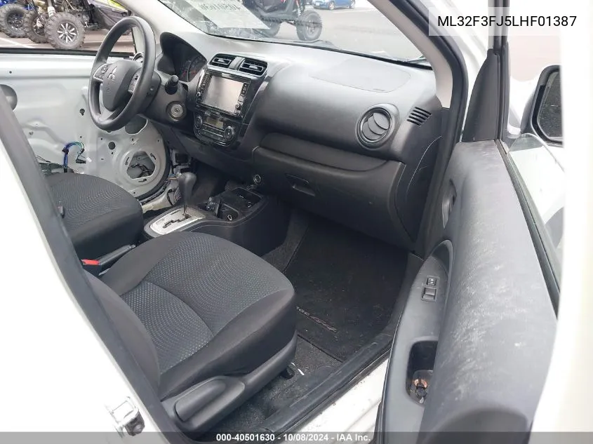 ML32F3FJ5LHF01387 2020 Mitsubishi Mirage G4 Es