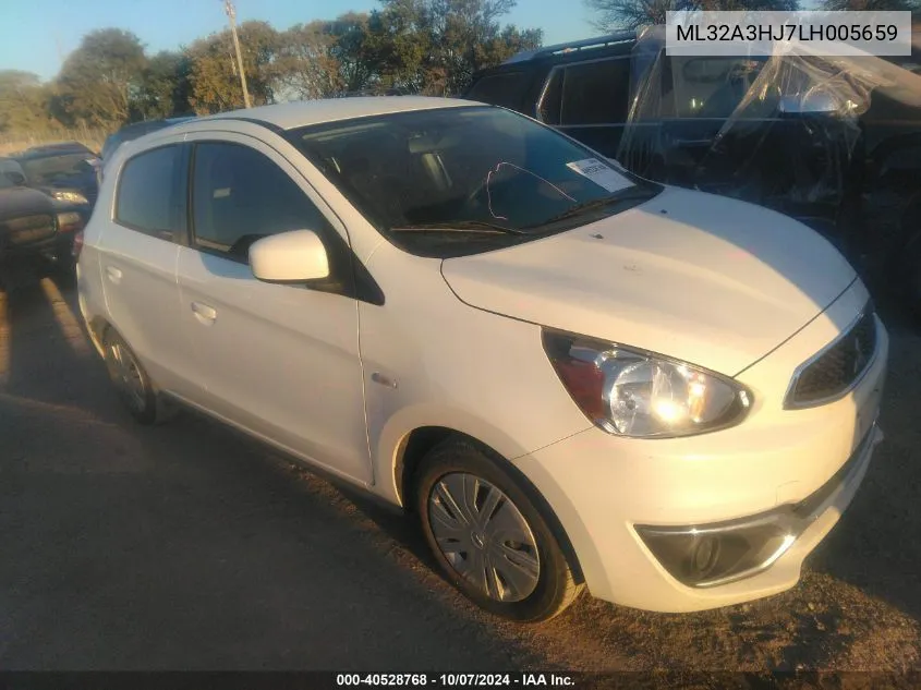 ML32A3HJ7LH005659 2020 Mitsubishi Mirage Es