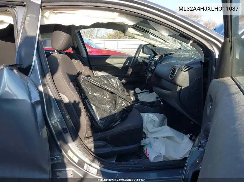 ML32A4HJXLHO11087 2020 Mitsubishi Mirage Se
