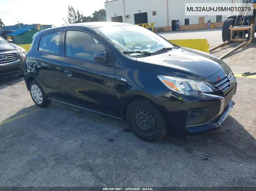 ML32AUHJ5MH010379 2021 Mitsubishi Mirage Carbonite Edition/Es/Le